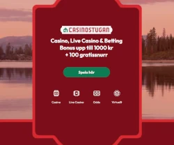Få 100 freespins på Starburst - utan omsättningskrav Casinostugan delar ut bonus på 1000 kr