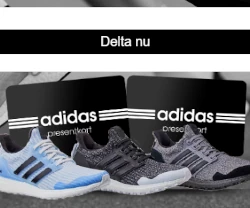 Vinn adidas-produkter för 5000 kr Vinn adidas-produkter för 5000 kr